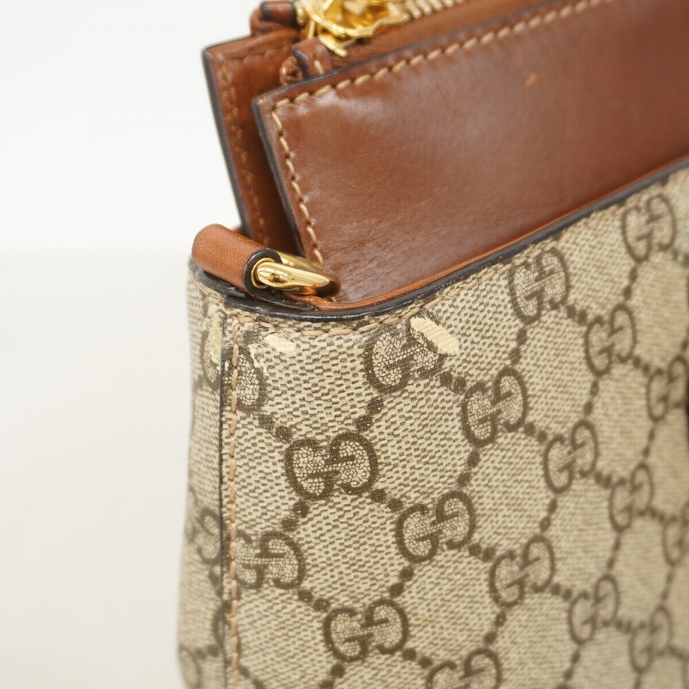 Gucci GG Supreme Handbag Brown Bag - Picture 7 of 10